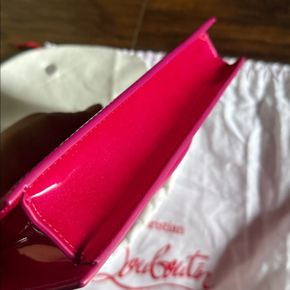 Christian Louboutin LOUBI54 Patent Perle in PinUp/Silver - Picture 8 of 16